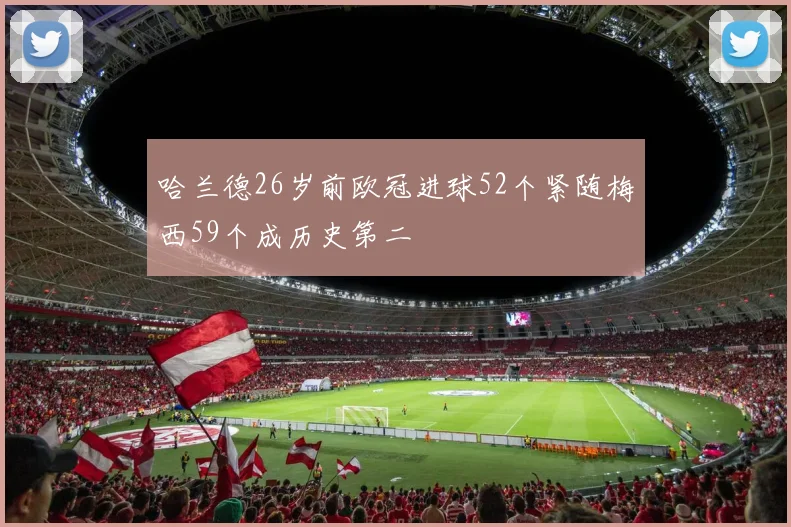 哈兰德26岁前欧冠进球52个紧随梅西59个成历史第二